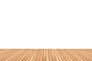 Wood floor texture isolated on white background
