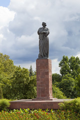 Памятник Франциску Скорине в Полоцке. Беларусь.