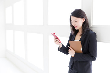 asian businesswoman in the office