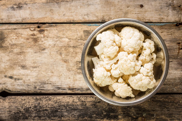 Vegetarian recipe or menu background with copy space.