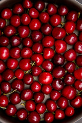 Sweet fresh cherry background