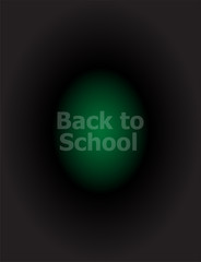 Education concept with back to school word on it