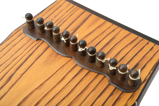 Pegs of Korean Traditional Instrument, Gayageum