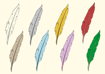 Clipart feathers