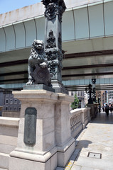 Lion sculpture of Nihonbashi