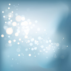 Blurred bokeh vibrant background. Vector illustration