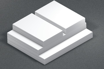 stacks of paper. template to presentation