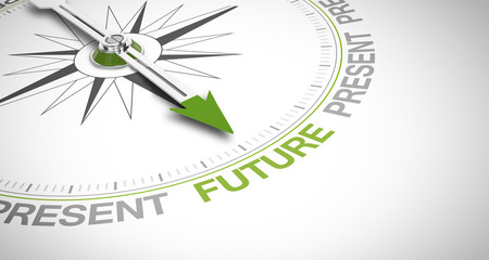 Obraz premium Compass Future