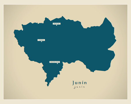 Modern Map - Junin PE