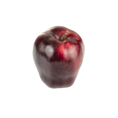 Red Royal Gala Apple on white background