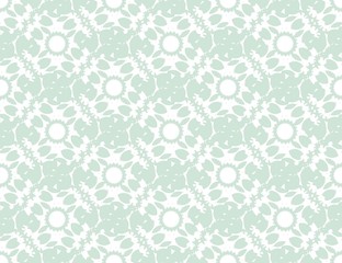 seamless patterns of circles in retro style