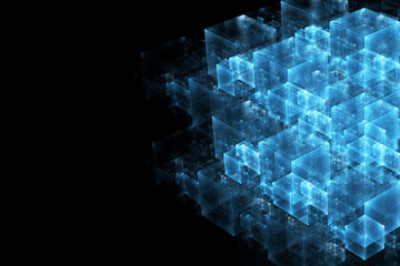 Abstract business science or technology background