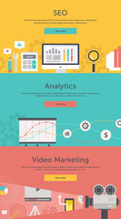 Seo Optimization, Web Analytics, Video Marketing