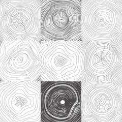 Collection of Backgrounds Tree Rings