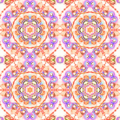 Abstract kaleidoscopic pattern.