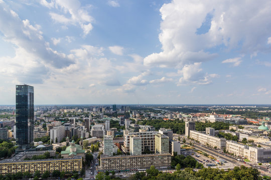 Fototapeta Warsaw landscape
