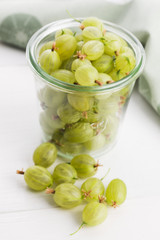 green gooseberries