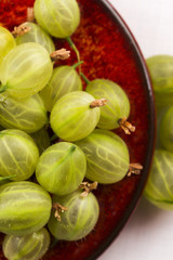 green gooseberries