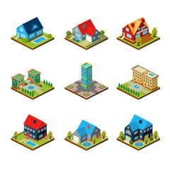 Private House 3d Isometric 