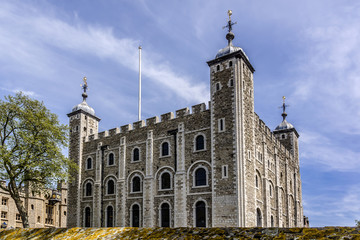 Fototapeta na wymiar Tower of London (Her Majesty Royal Palace and Fortress). London.