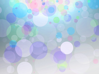 Art colorful bokeh design background