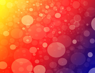 Art colorful bokeh design background