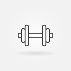 Dumbbell logo