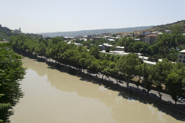 View of Tbilisi from Narikala Fortress © Edelweiss086