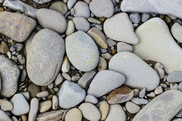 Pebbles on the beach