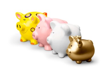 Piggy Bank, Toy, Family.