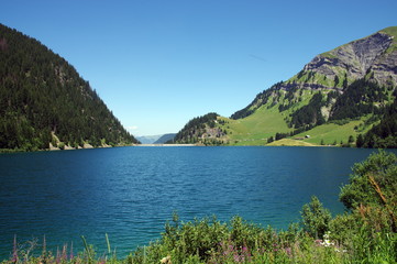 Fototapeta premium lac de saint guérin-savoie