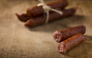 Pork sausages