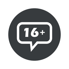 Round 16 plus dialog icon