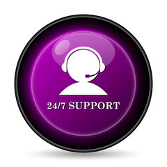 24-7 Support icon