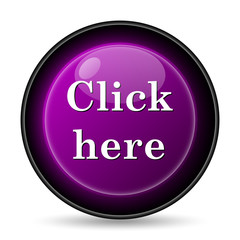 Click here icon