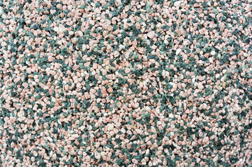 small rock on the wall