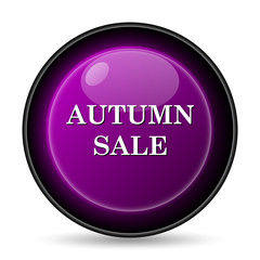 Autumn sale icon