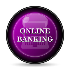 Online banking icon