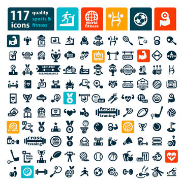 big fitness icins set
