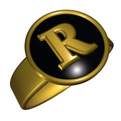 R letter