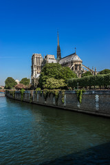 Cathedral Notre Dame de Paris - Roman Catholic cathedral, Paris.