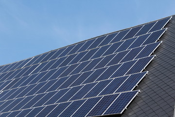 Photovoltaikanlage auf einem Hausdach