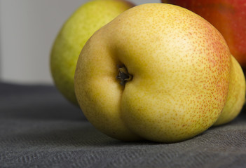 PEAR on the table lies humor