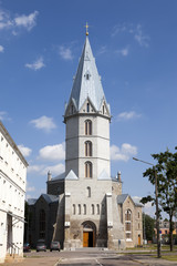 Fototapeta premium Alexander's Lutheran church in Narva, Estonia..