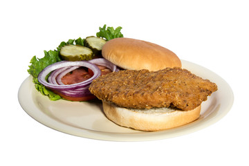 Chrispy Chicken Burger