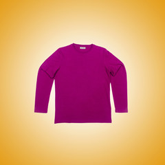 Male sweater against the gradient 