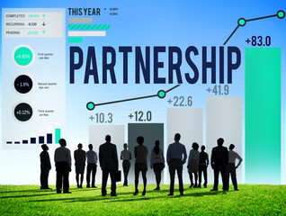 Partnership Organization Strategy Team Building Concept