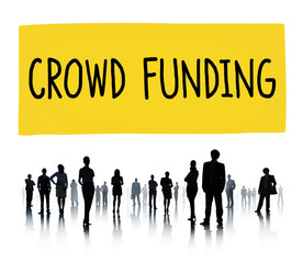 Crowd Funding Contribution Donate Fundriser Concept