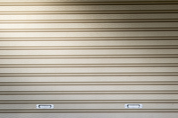 illuminated grunge metallic roller auto shutter door with light