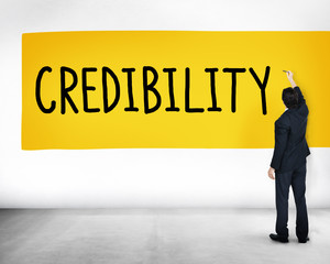 Obraz premium Credibility Partnership Determination Inspiration Concept